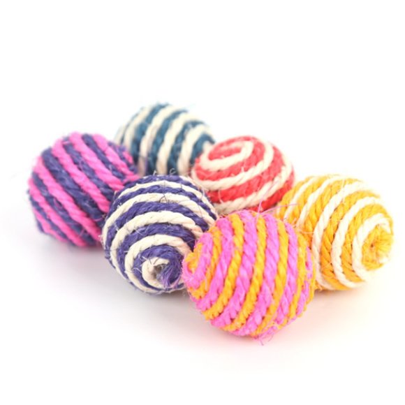 Rope Ball Plaything Chew Soft Plush Dog & Cat Toy for Fun and Play - Picture 10 of 10